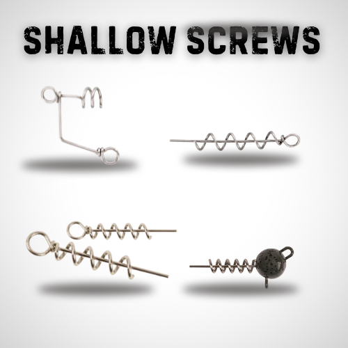 Shallow Screws Collection Rugged Tackle