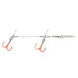 CWC Pro UV Orange Stinger - Stainless Steel - 100lb - Giant Tandem - 3/0