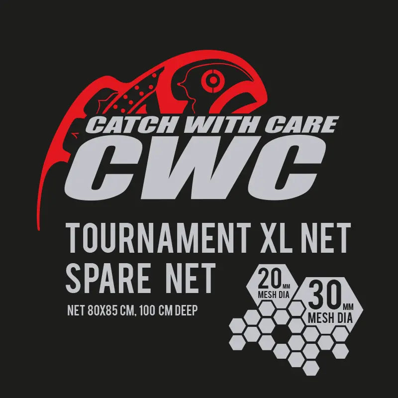 CWC Tournament XL – D20/D30 – Spare Net Catch With Care