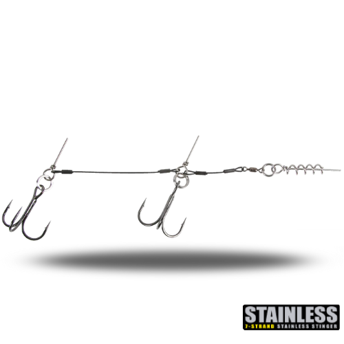 CWC Pro Stinger 100 LB Stainless Steel Giant Tandem 3/0