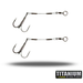 CWC Stinger - Titanium - 30lb Nano single, 2 (2-Pack)