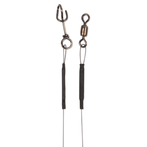 CWC Titanium Wire leader, 7-strand 12'' 10lb -Fasttach