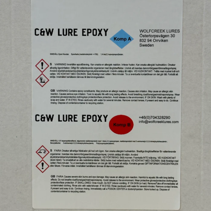 C&W Lure Epoxy Bio-Based Chemicals