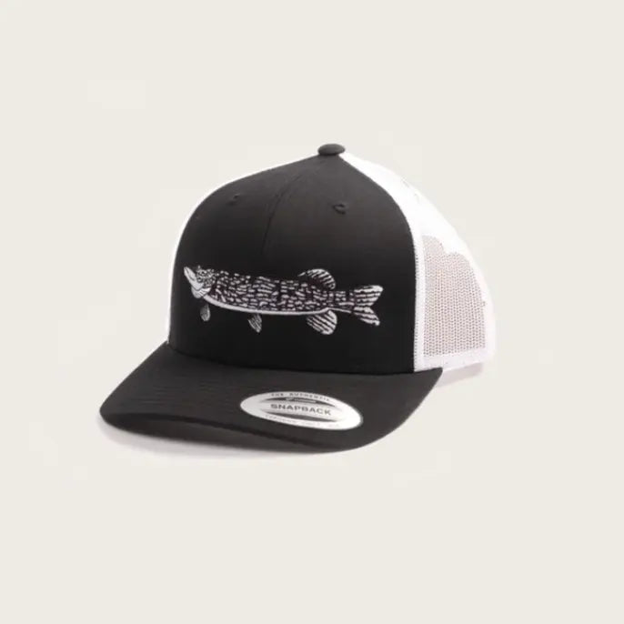 Pike Logo Trucker Snapback Side