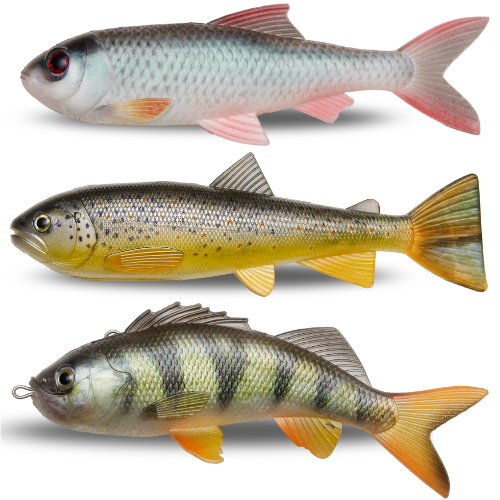 Pulz Bait Roach-Perch-Trout Skinz 3 pcs