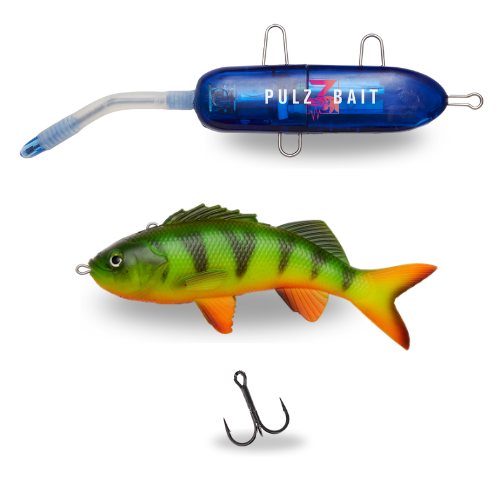 bass lure starter kit Pulz Bait Perch Kit with Engine 15cm 60g