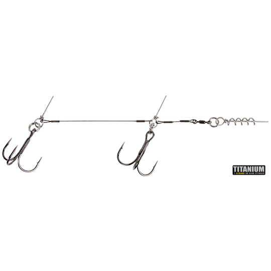 CWC Stinger - Titanium - 75lb Giant tandem, 3/0 (1-Pack)