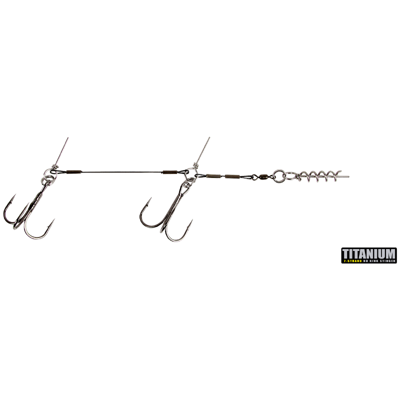 CWC Stinger - Titanium - 50lb Junior Tandem, 1 (1-Pack)