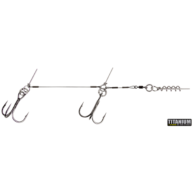 CWC Stinger - Titanium - 75lb Original tandem, 2/0 (1-Pack)