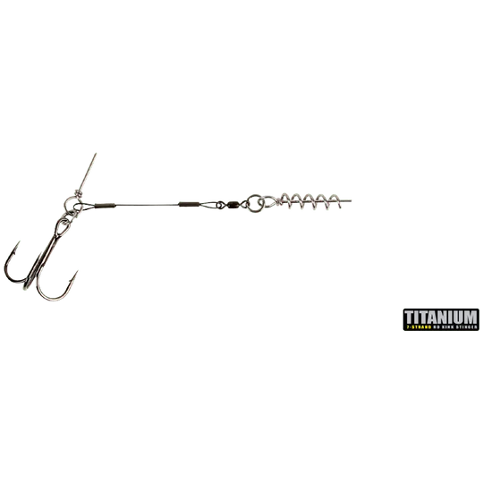 CWC Stinger - Titanium - 30lb Tournament single, 1 (1-Pack)