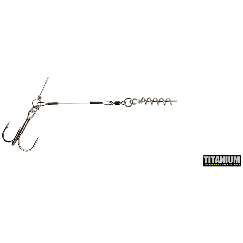 CWC Stinger - Titanium - 30lb Tournament single, 1 (1-Pack)