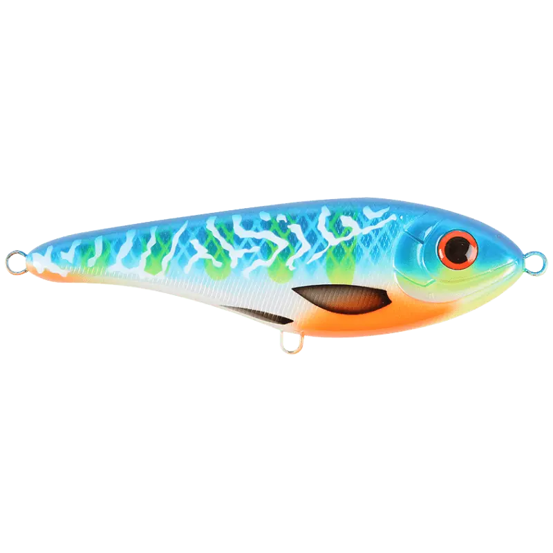 Strike Pro Buster Jerk II 12cm (Suspending) Blue Fire