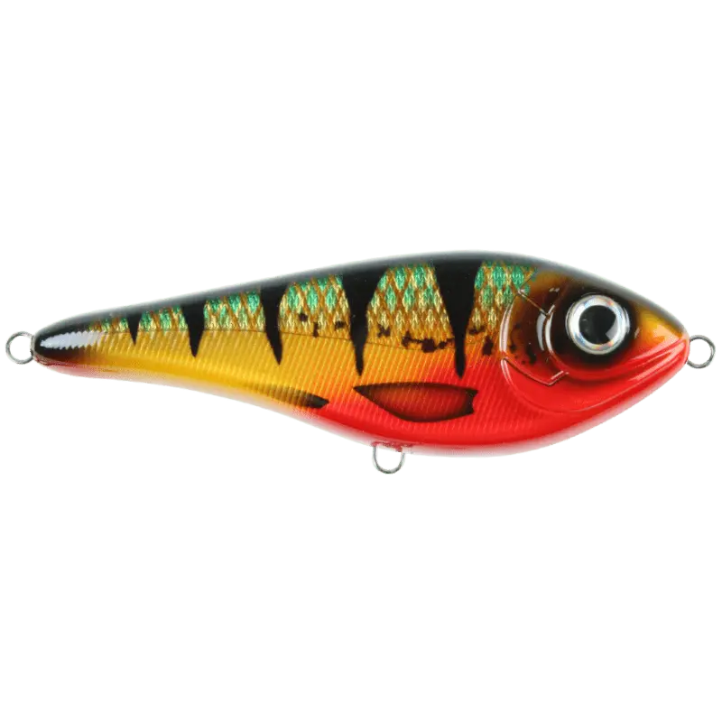 Strike Pro Buster Swim (Slow Sinking) Red Perch