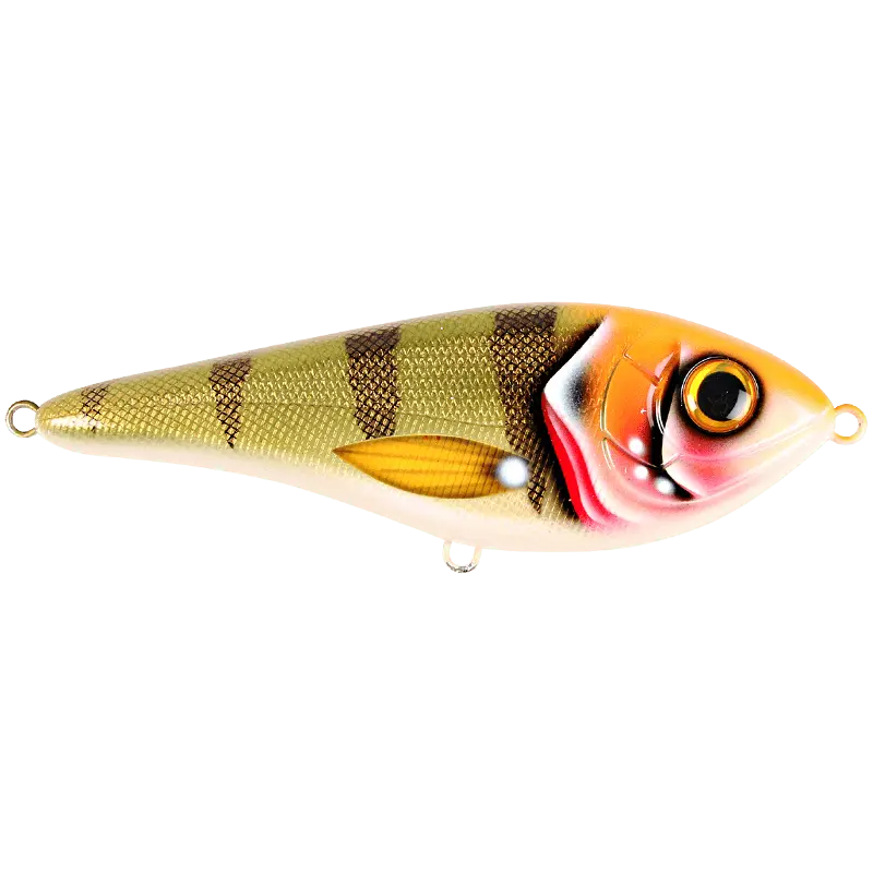 Strike Pro Buster Swim (Slow Sinking) Yellow Lightning 