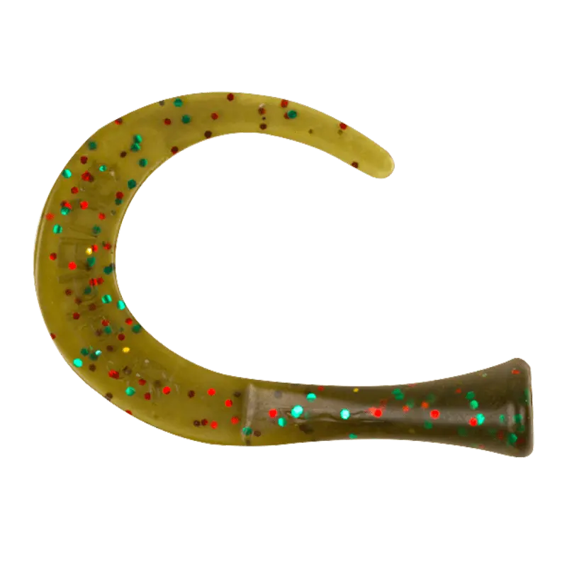 Strike Pro Guppie Spare Tail DS Mossgreen Glitter