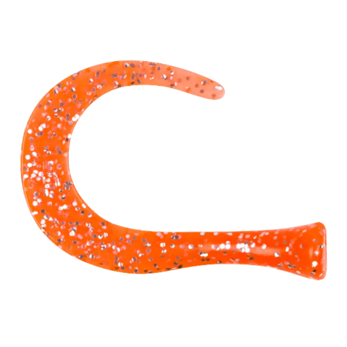 Strike Pro Guppie Spare Tail  Orange-Gold glitter