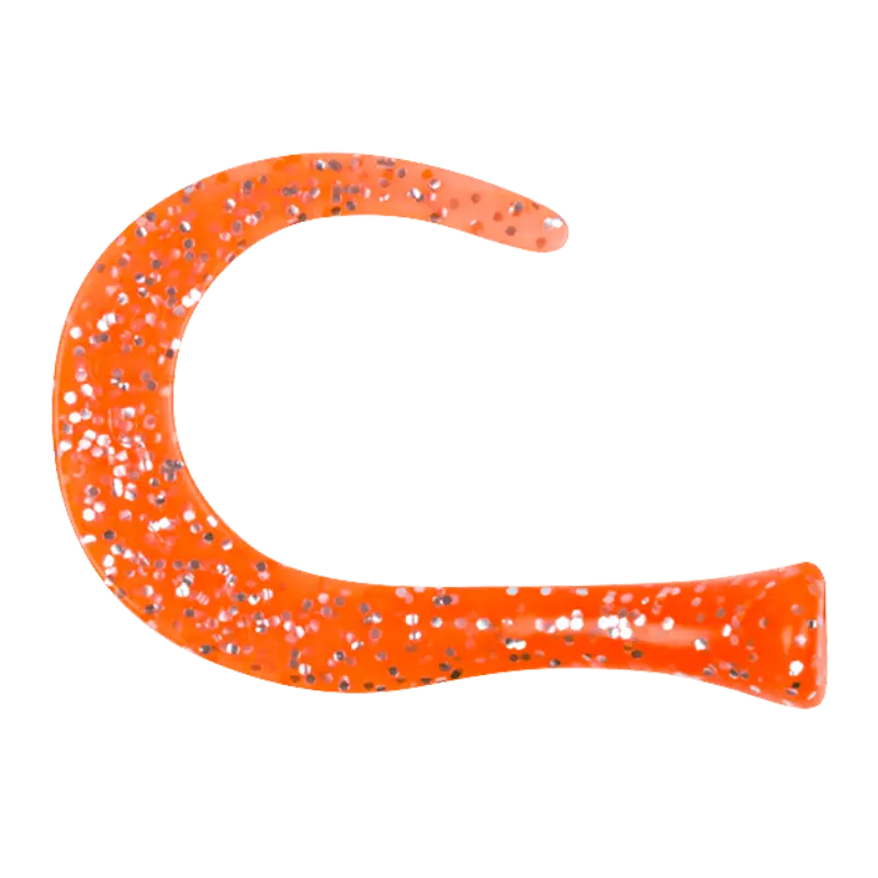 Strike Pro Guppie Spare Tail  Orange-Gold glitter