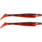 Strike Pro Pig Shad Jr. 20cm (2-Pack) Bloody Spotted Bullhead 