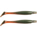 Strike Pro Pig Shad Jr. 20cm (2-Pack) Motoroil Pepper 