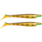 Strike Pro Pig Shad Jr. 20cm (2-Pack) Orange Belly Perch 