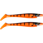 Strike Pro Pig Shad Tournament 18cm (2-pack) Tiger Pike