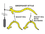 Westin BloodTeez Worm Rigging 