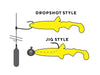 Westin HypoTeez Shadtail Rigging 