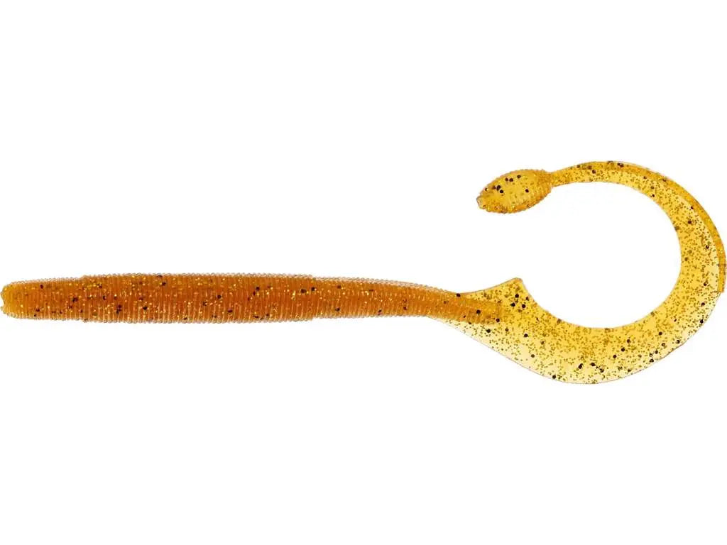 Westin Ned Worm Curl Motoroil Pepper