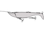 Westin Release Stinger Top Softlure Diagram 2