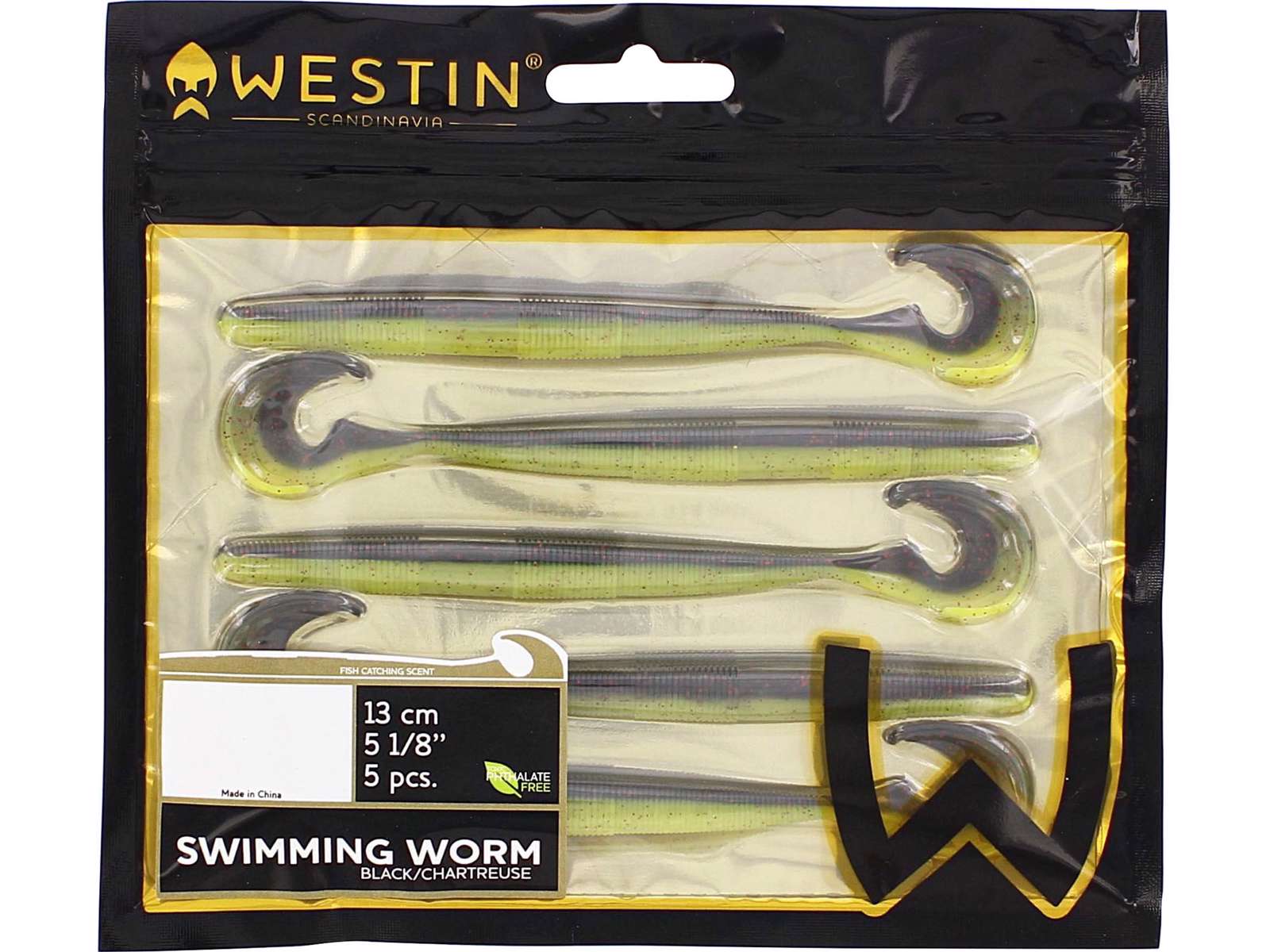 Westin Swimming Worm Packaging
