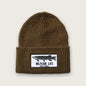 Wolfcreek Pike Patch Knitted Beanie Wolfcreek Lures