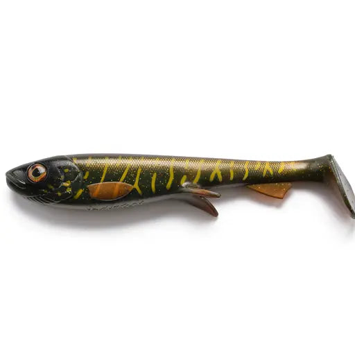 Wolfcreek Shad 20 cm Green Motoroil Pike (UV)