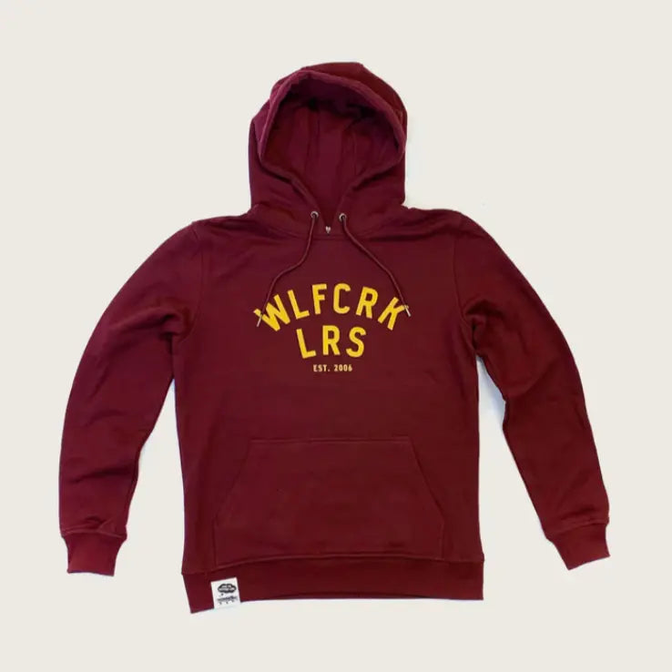 Wolfcreek WLFCRK LRS Hoodie Burgandy 