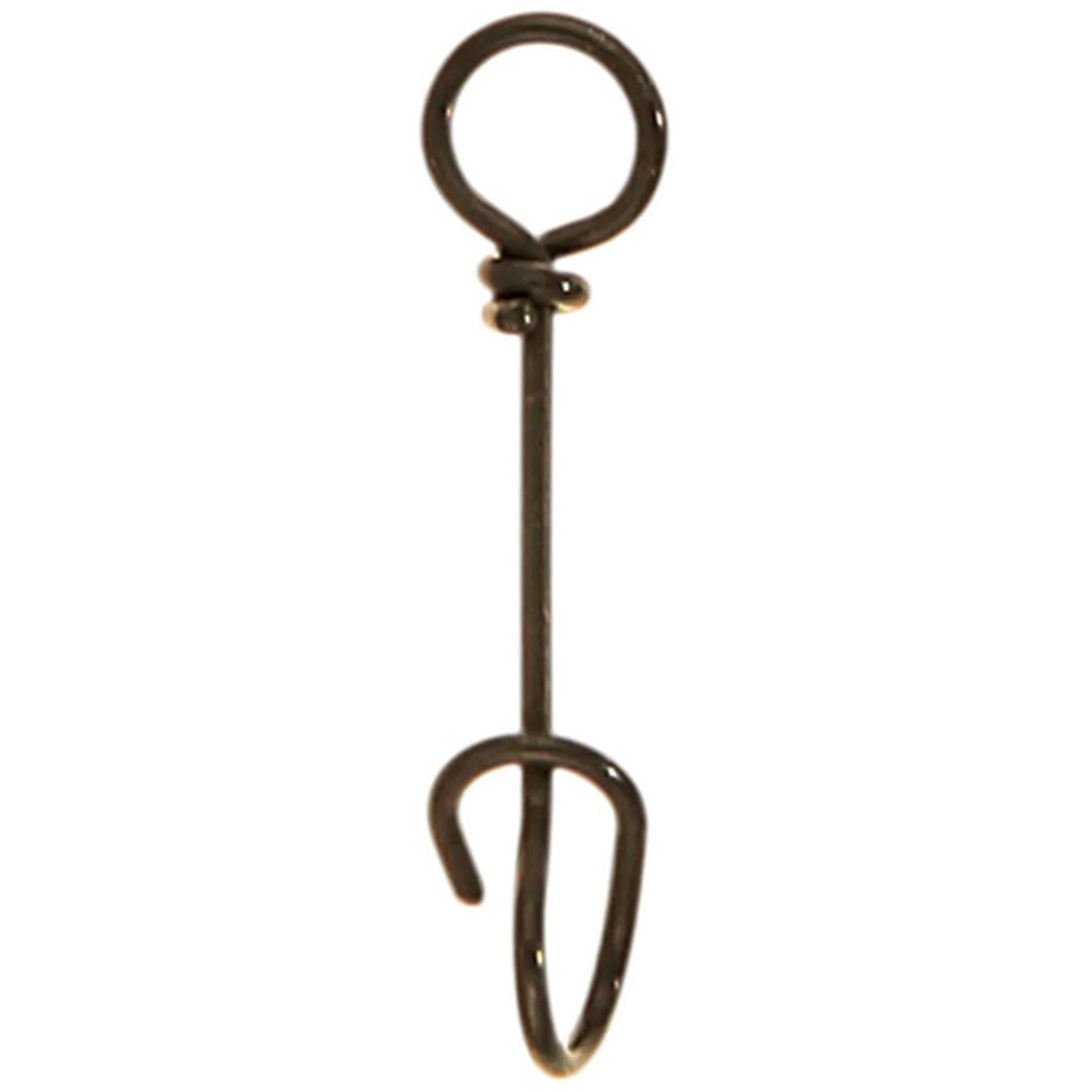 CWC 20 inch 15 lb fluorocarbon leader Fastach clip detail