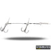 CWC Pro Stinger 60 lb stainless steel Junior Tandem size 1 rig