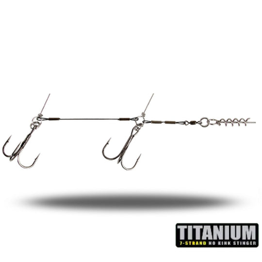 CWC pro stinger stainless steel 100lb original tandem 2 0 rig