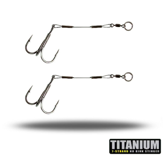 CWC stinger titanium 30lb nano single 2 2 pack rig
