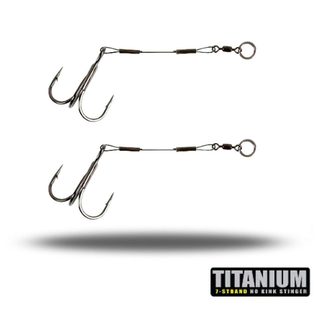CWC stinger titanium 30lb nano single 2 2 pack rig