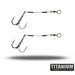 CWC stinger titanium 30lb nano single 2 2 pack rig