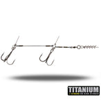 CWC stinger titanium 50lb junior tandem 1 rig