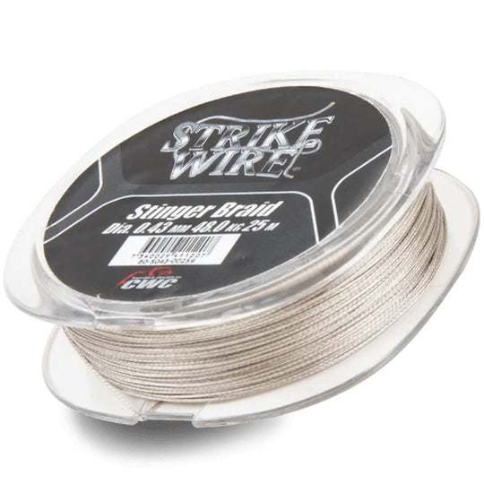 CWC Strike Wire X8 stinger braid for softbait rigs
