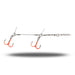 CWC titanium uv orange stinger 50lb junior tandem 1 packaging