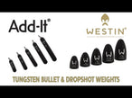 Westin Add-It Tungsten Dropshot product video