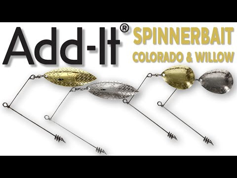 Westin Add-It Spinnerbait Willow (2-Pack) product video