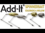 Westin Add-It Spinnerbait Willow (2-Pack) product video