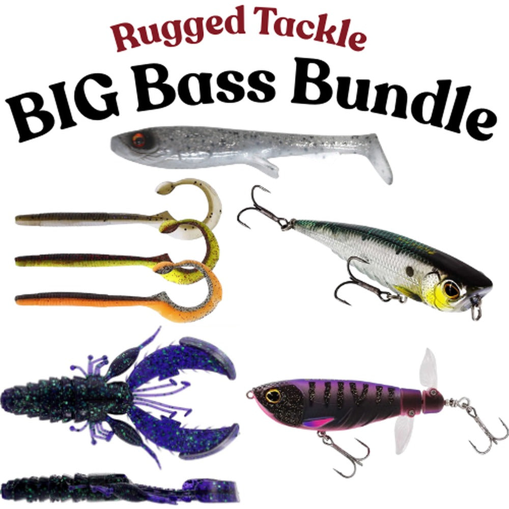 Rugged Tackle Big Bass fishing bundle