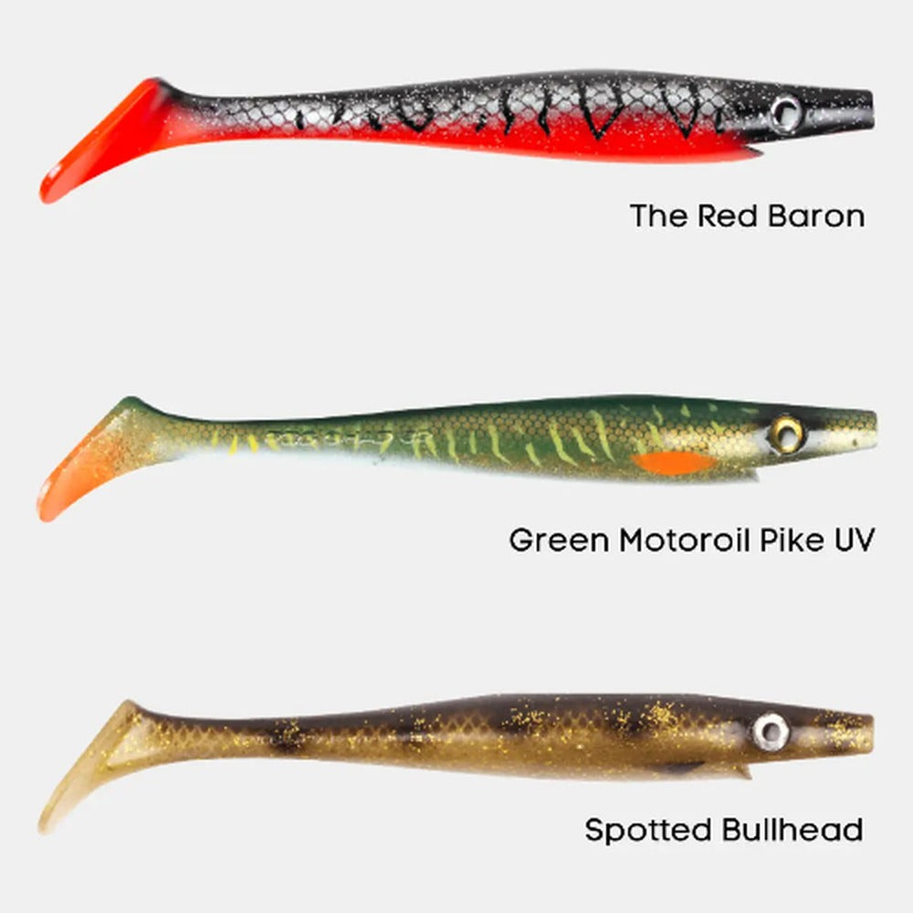 Rugged Tackle Big Miuras Mouse giant paddle tails detail 1
