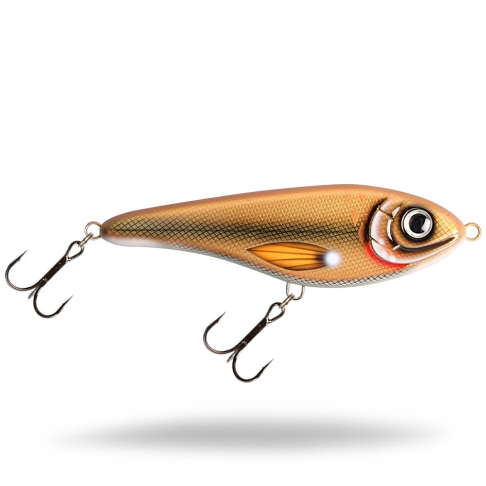 Strike Pro Buster Jerk II 12cm in Bemidji Blonde