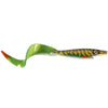 Strike Pro Giant Pig Tail 40cm in Green Motoroil Pike UV