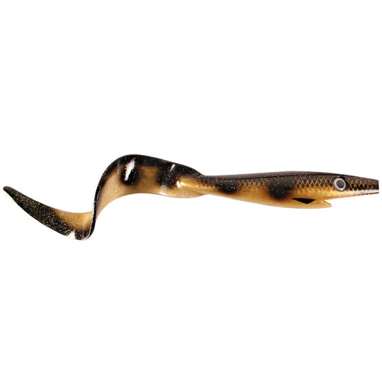 Strike Pro Giant Pig Tail 40cm in Spotted Bullhead